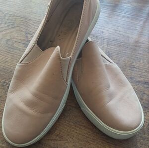 Cole Haan Women's Beige Slip-On Sneakers